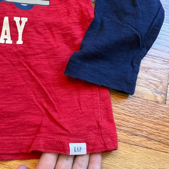 Baby Gap Long Sleeves T-Shirts Bundle Size 3T - Picture 2 of 16